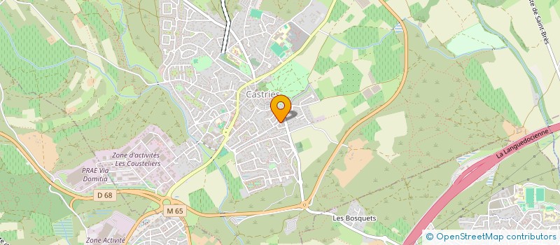localisation de l'entreprise LFL INVEST  CASTRIES