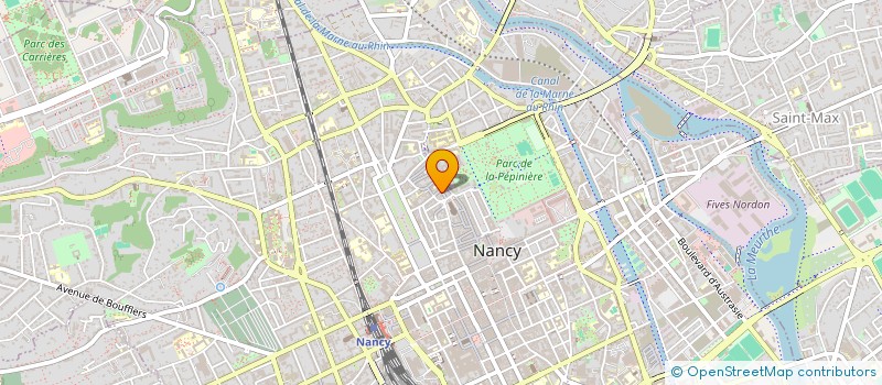 localisation de l'entreprise LFM  NANCY