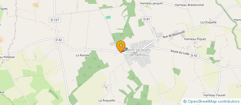 localisation de l'entreprise LFM  SAINT-JACQUES-DE-NEHOU