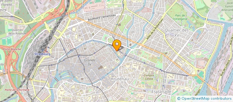 localisation de l'entreprise LFM HLDG  STRASBOURG