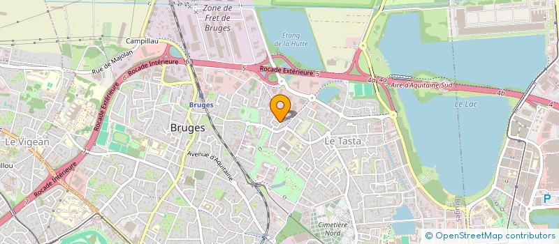 localisation de l'entreprise LFM3C  BRUGES