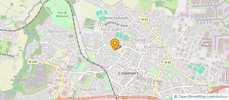 localisation de l'entreprise LFMH à COLOMIERS