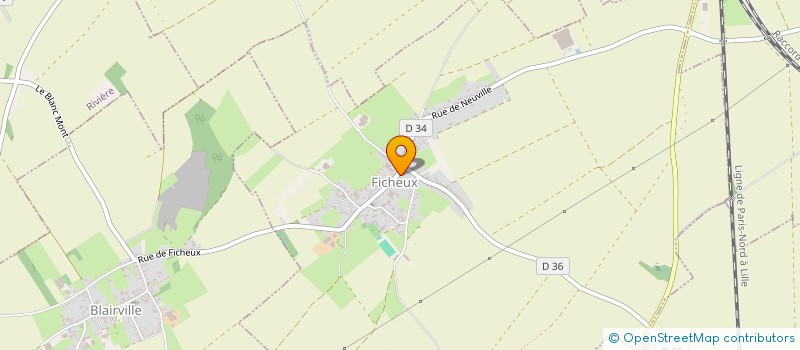 localisation de l'entreprise LFP  ACHICOURT