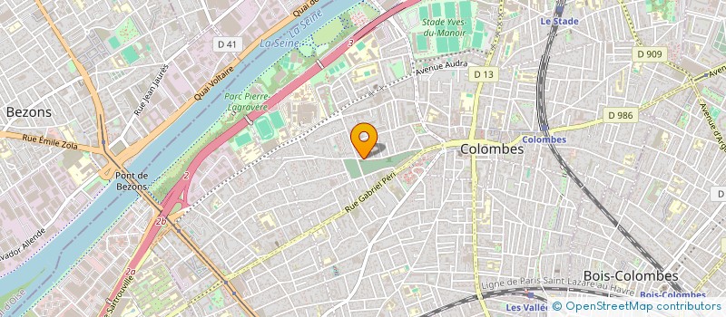 localisation de l'entreprise LFP-PATRIMOINE à COLOMBES