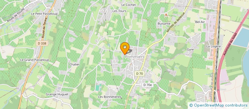 localisation de l'entreprise LFP4  POMMIERS