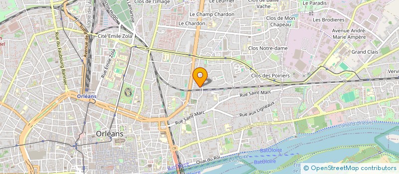 localisation de l'entreprise LFP45 à ORLEANS