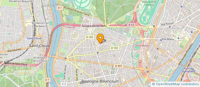 localisation de l'entreprise LFPB44 à BOULOGNE-BILLANCOURT