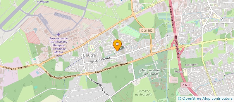 localisation de l'entreprise LFPJ RENOVATION DEPANNAGE JARDINAGE  MERIGNAC