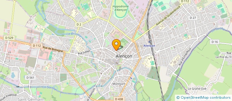 localisation de l'entreprise LFPJR à ALENCON