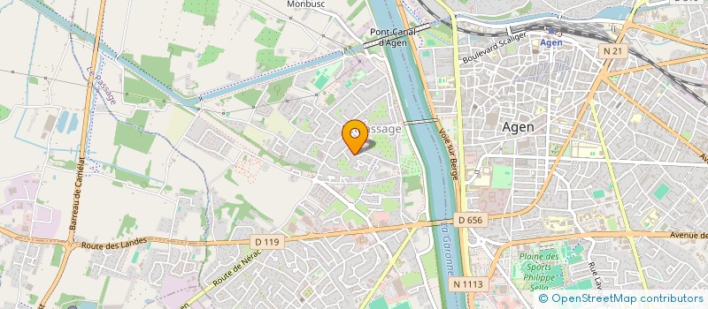 localisation de l'entreprise LFR SPEED  LE PASSAGE