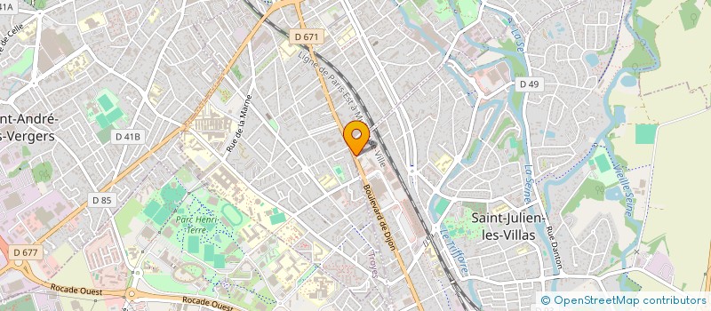 localisation de l'entreprise LFRDC  SAINT-JULIEN-LES-VILLAS