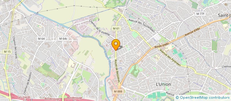 localisation de l'entreprise LFTPL FORMATION à L'UNION