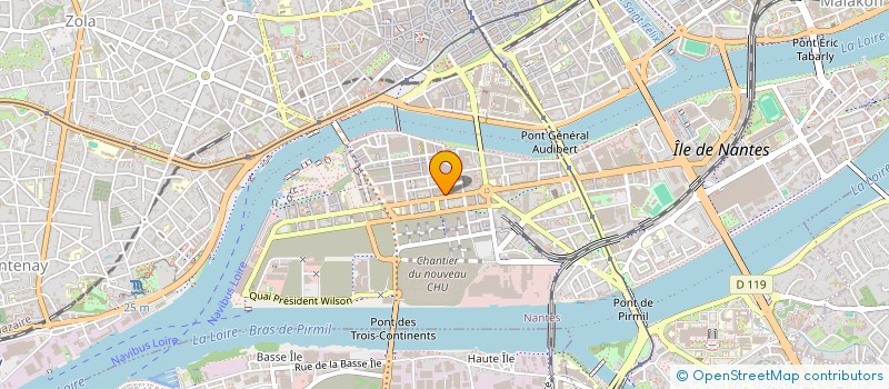 localisation de l'entreprise LFV CONSULTING à NANTES