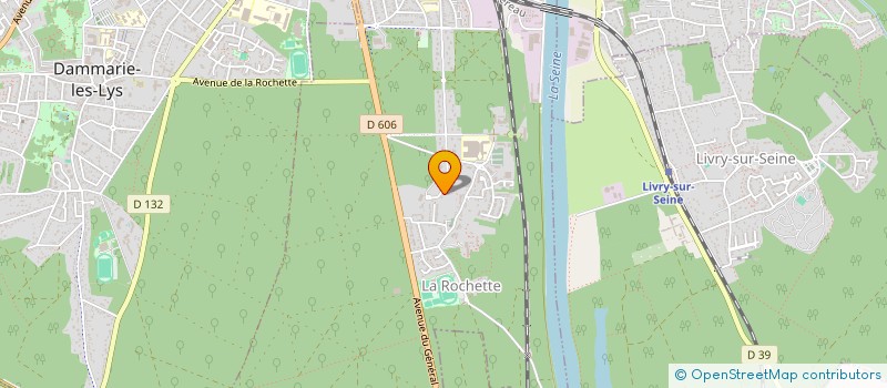 localisation de l'entreprise LFVR IMMO à LA ROCHETTE