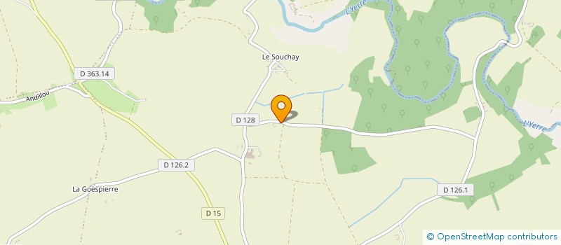 localisation de l'entreprise LG 13 à VALD'YERRE