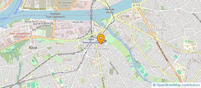 localisation de l'entreprise LG 17  REZE