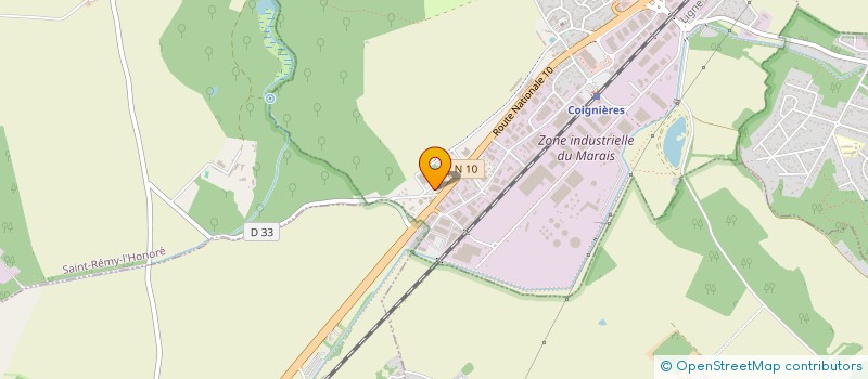 localisation de l'entreprise LG.2R  TRAPPES