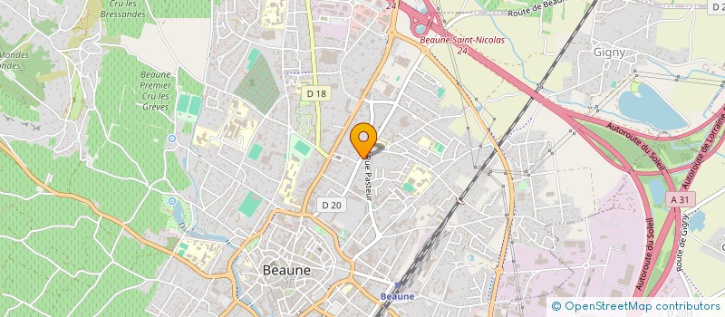 localisation de l'entreprise LG à BEAUNE