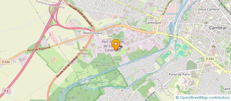 localisation de l'entreprise LG à FONTAINE-NOTRE-DAME