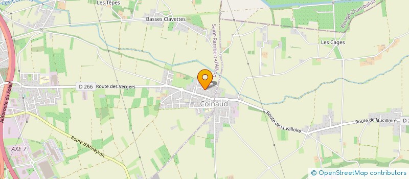 localisation de l'entreprise LG  SAINT-RAMBERT-D ALBON