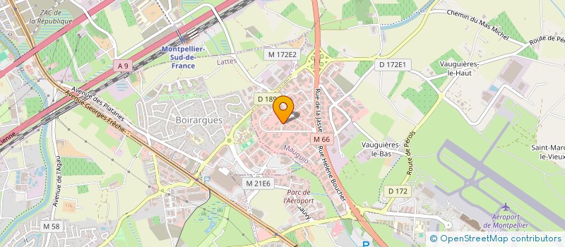 localisation de l'entreprise LG  MAUGUIO