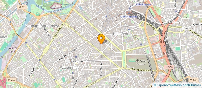 localisation de l'entreprise LG à LILLE