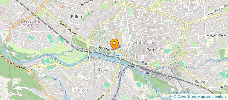 localisation de l'entreprise LG à PAU
