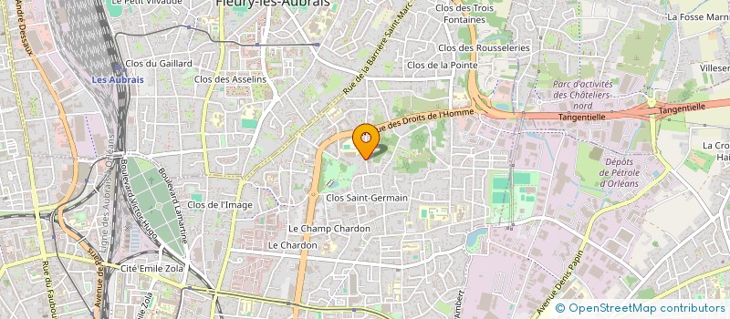 localisation de l'entreprise LG  ORLEANS