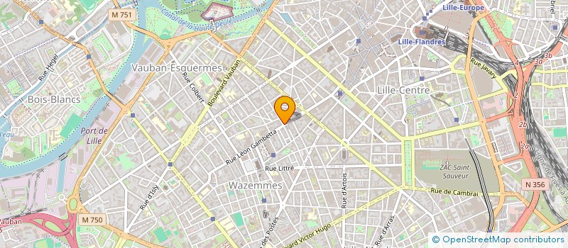 localisation de l'entreprise LG à LILLE