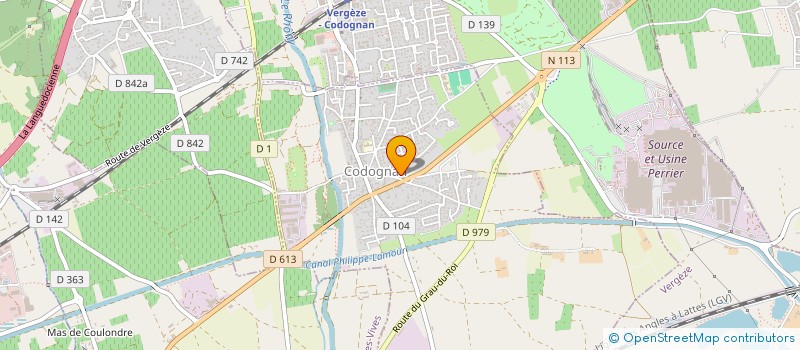 localisation de l'entreprise LG AGENCEMENT  CODOGNAN