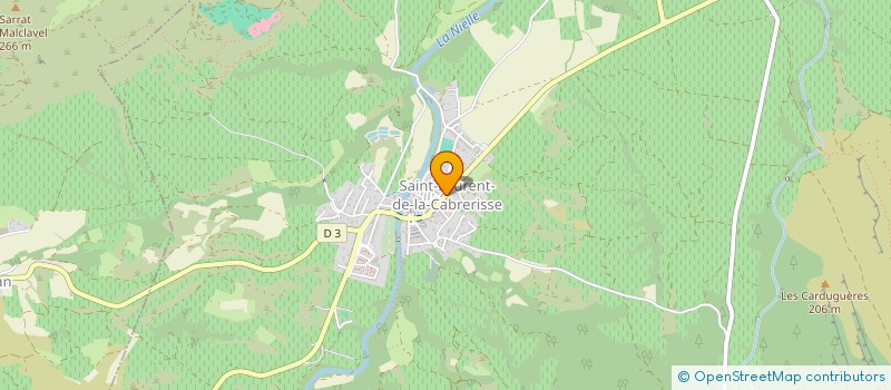 localisation de l'entreprise LG AGRICULTURE à SAINT-LAURENT-DE-LA-CABRERISSE