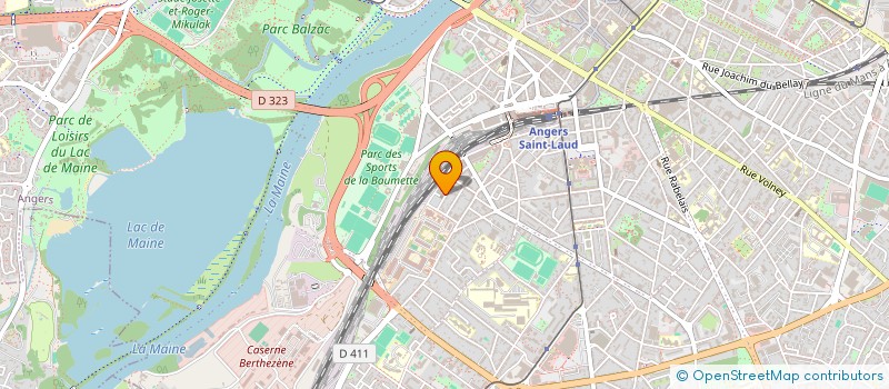 localisation de l'entreprise LG ANGERS à ANGERS