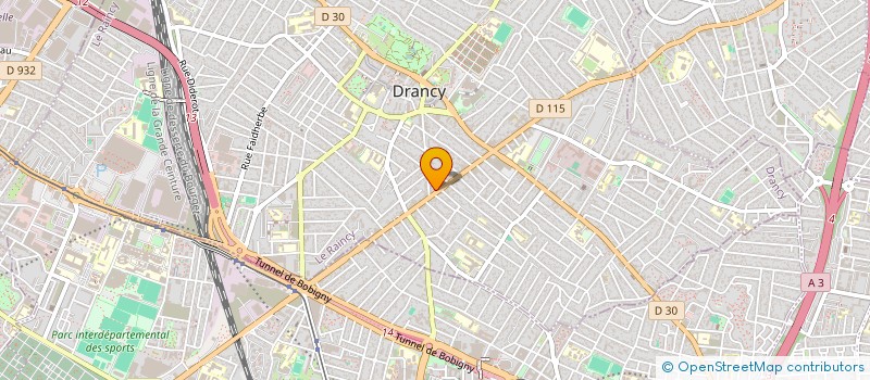 localisation de l'entreprise LG BARBUSSE  DRANCY