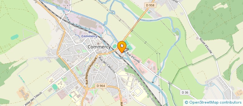 localisation de l'entreprise LG BATIRENO à COMMERCY