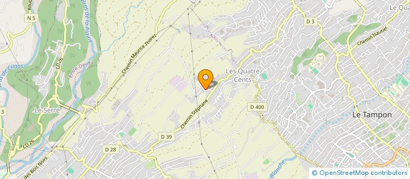 localisation de l'entreprise LG BTP à SAINT-PIERRE