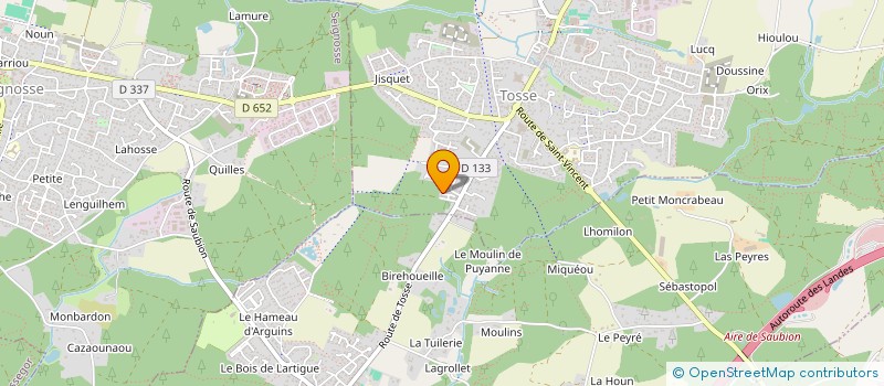 localisation de l'entreprise LG CAPITAL  TOSSE