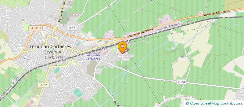 localisation de l'entreprise LG CARRELAGE  NARBONNE