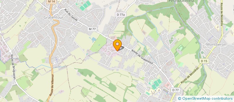 localisation de l'entreprise LG CHEMINEE ET POELE à PECHBONNIEU