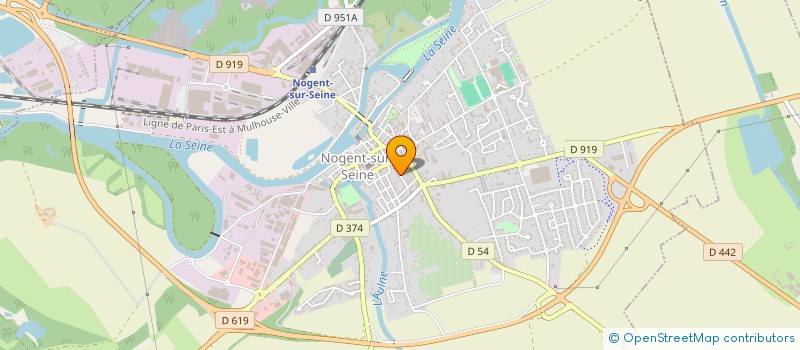 localisation de l'entreprise LG CHIROPRATIQUE à NOGENT-SUR-SEINE