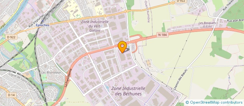 localisation de l'entreprise LG CLEAN à SAINT-OUEN-L'AUMONE