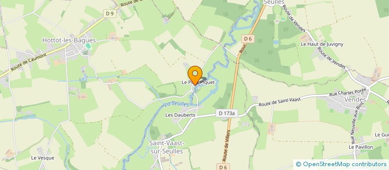 localisation de l'entreprise LG&CO  HOTTOT LES BAGUES