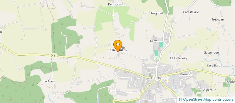 localisation de l'entreprise LG CONFORT  PLUMELEC