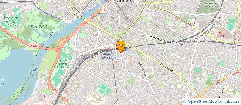 localisation de l'entreprise LG CONSEILS à ANGERS