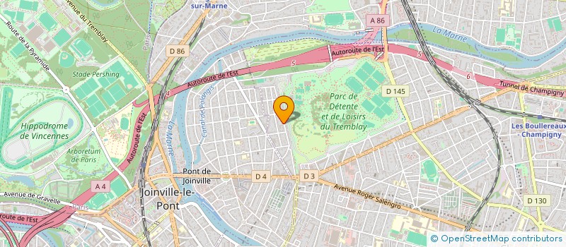 localisation de l'entreprise LG CONSEILS à CHAMPIGNY-SUR-MARNE