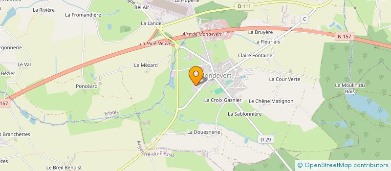 localisation de l'entreprise LG CONSEILS-PATRIMOINE  MONDEVERT