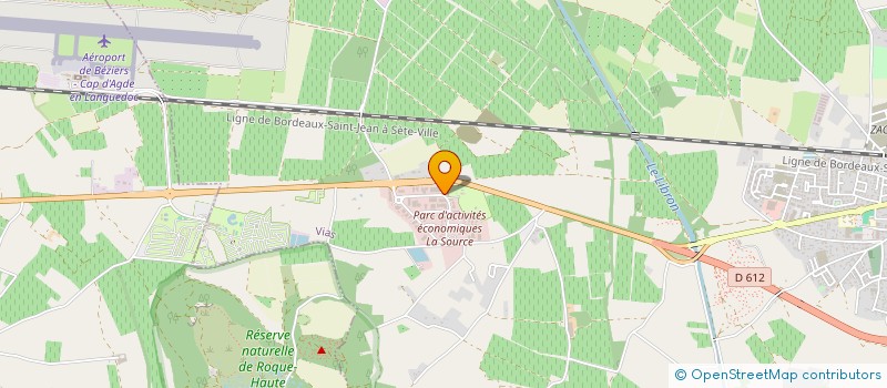 localisation de l'entreprise LG CONSTRUCTIONS  VIAS