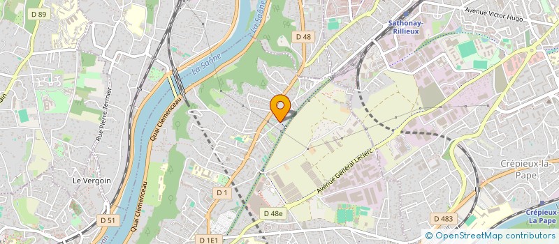 localisation de l'entreprise LG DENT  CALUIRE-ET-CUIRE