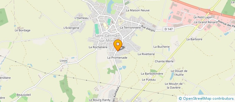 localisation de l'entreprise LG ENDUITS  SEVREMOINE