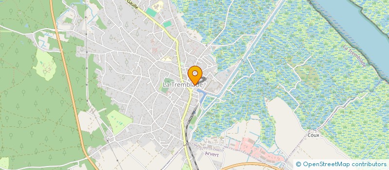 localisation de l'entreprise LG GOMINOLA à LA TREMBLADE