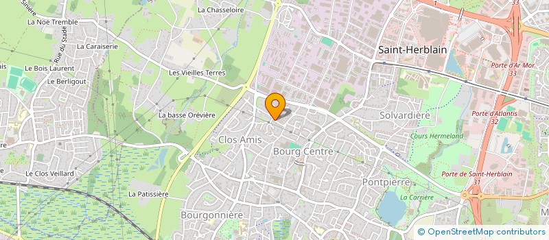 localisation de l'entreprise LG HABITAT CONCEPT à SAINT-HERBLAIN